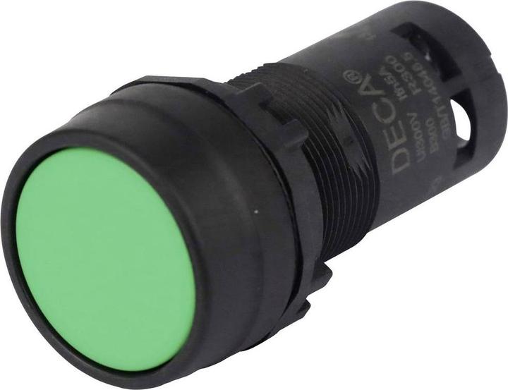 Deca CP2B-A1E10B Druckschalter 400 V 8 A Schwarz rastend (L x B x H) 29.9 x 20.