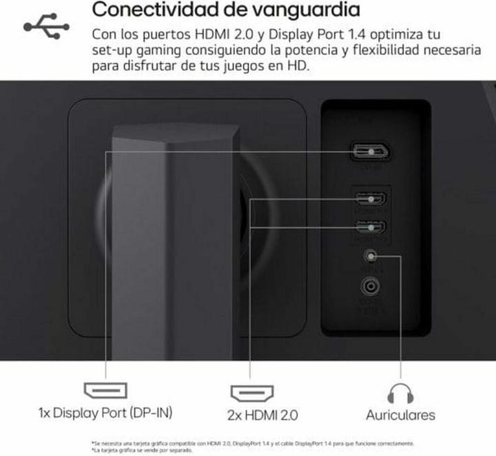 Actual product image LG UltraGear 27GS75Q-B (2560 x 1440 pixels, 27")