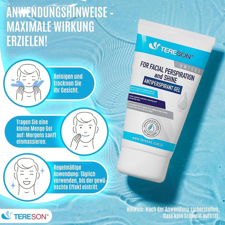 Produktbild Tereson Antitranspirant Gel, Bei Schwitzen im Gesicht, 50 ml (Crème, 50 ml)