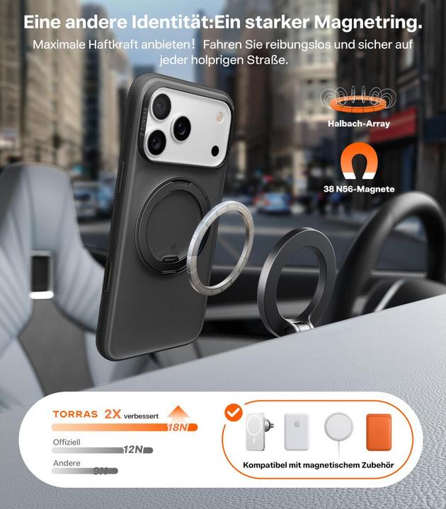 Image du produit Torras Ostand R Fitness Series Iphone (Apple iPhone 17 Pro Max)