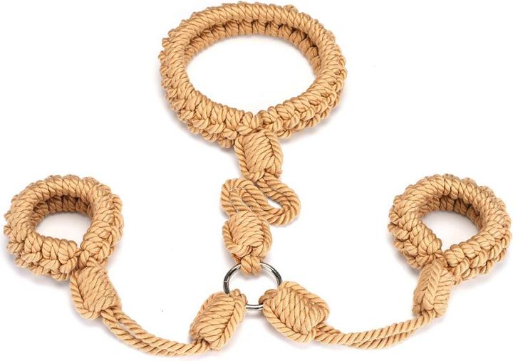 Productafbeelding Liebe Seele Bound You II Shibari Bondage Touw Hand en Nek Manchet