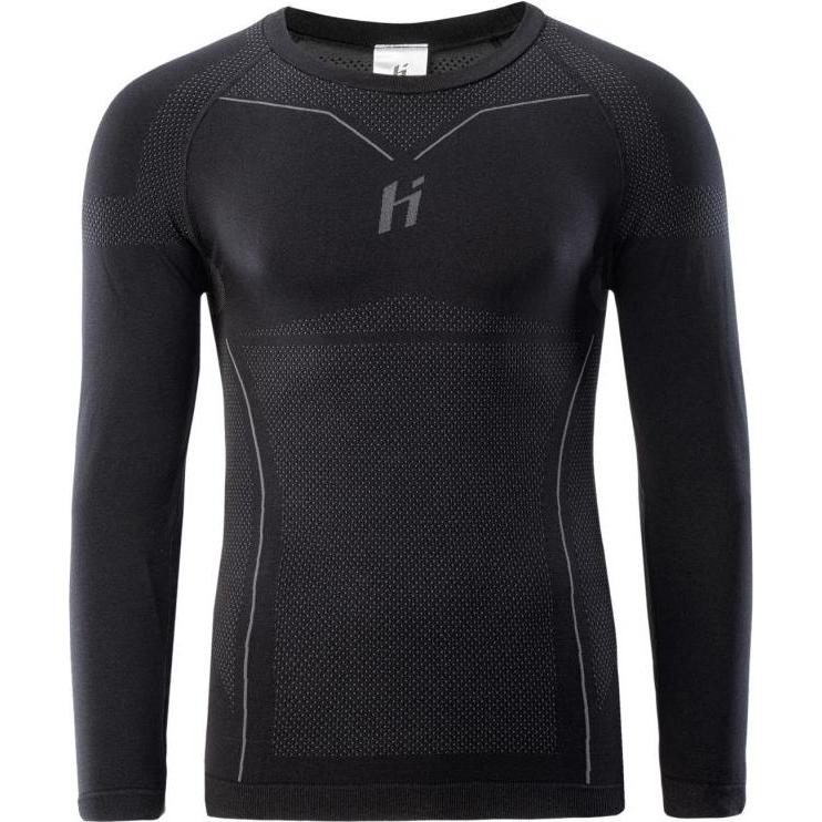 Huari, Uomini, Maglia funzionale, Męska bluzka termoaktywna Term Blouse Senior rozmiar xl / xxl (XL, XXL), Nero, XXL, XL