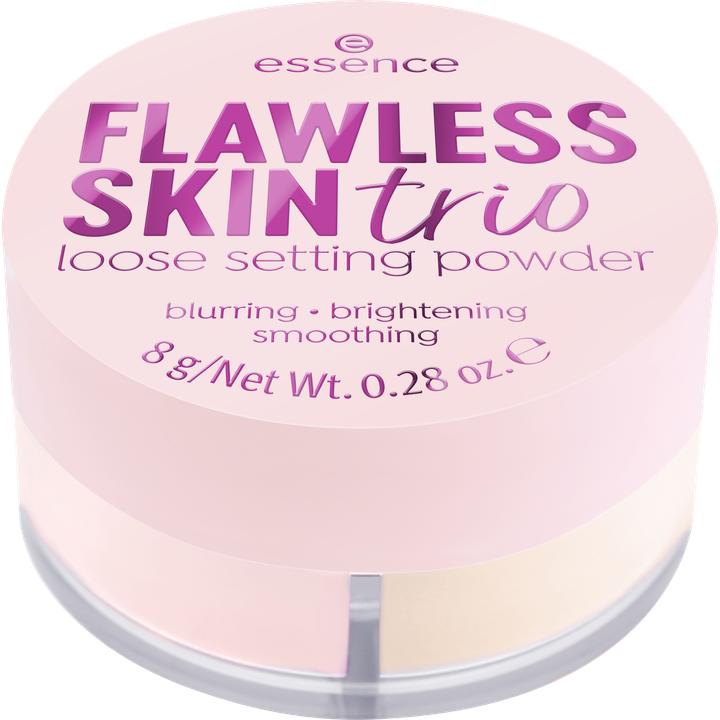 Produktbild essence FLAWLESS SKIN trio loose setting powder