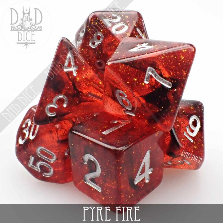 Immagine prodotto DnD Dice Pyre Fire Dice Set