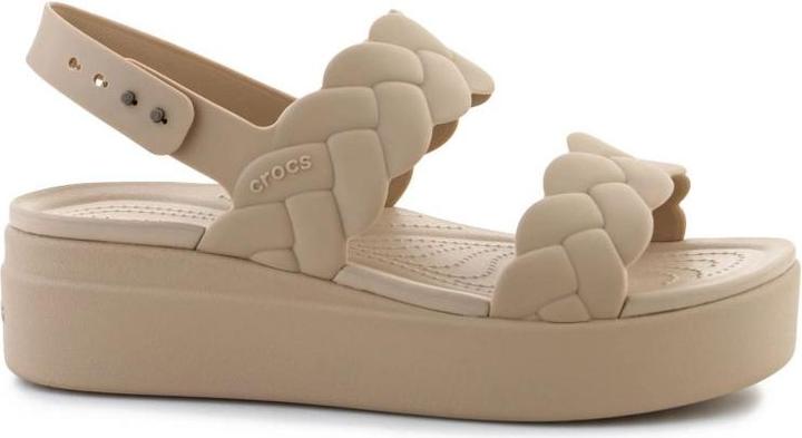 Immagine prodotto Crocs Brooklyn – Gewebte Sandalen mit niedrigem Keilabsatz (41, 42)