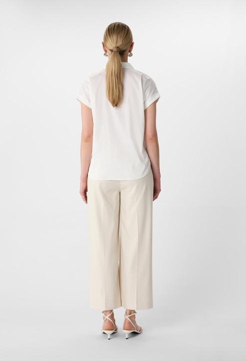 Actual product image Comma Bluse Bluse aus Baumwollsatin mit überschnittenen Schultern (46)