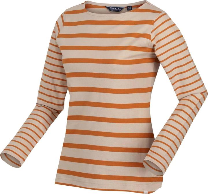 Actual product image Regatta Womens/Ladies Farida Striped Long-Sleeved T-Shirt (34)
