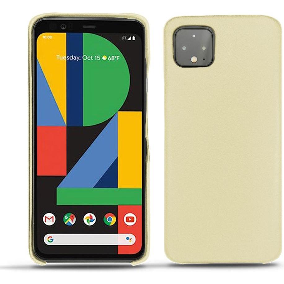 Thumbnail - Noreve Lederschutzhülle (Google Pixel 4 XL), Smartphone Hülle, Beige