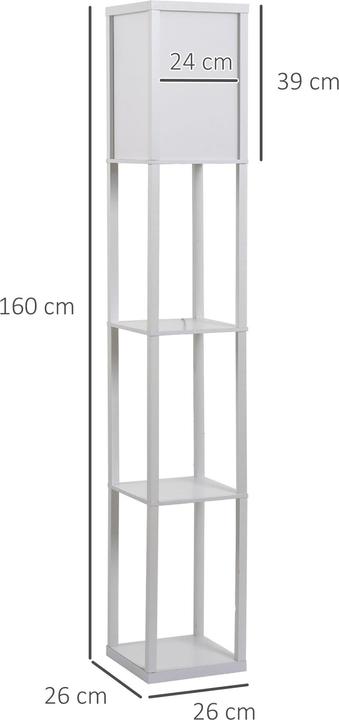 Actual product image Homcom Floor lamp (E27)