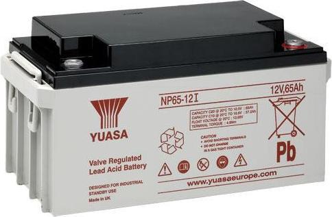 Yuasa Batteria UPS NP65-12I 12V 65Ah (12 V, 65 Ah)