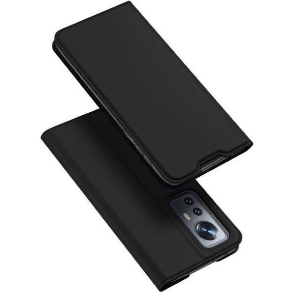 Thumbnail - Dux Ducis Skin Pro Series Bookcover (Xiaomi 12), Smartphone Hülle, Schwarz