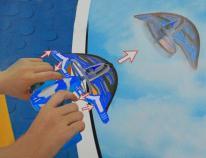 Produktbild Kögler Wing Glider, Gleitflieger mit Propeller und Abschu