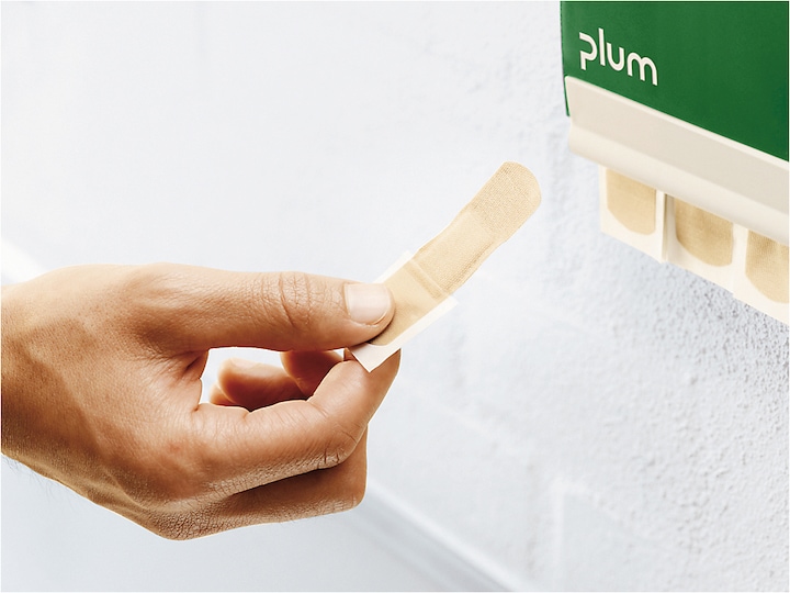 Produktbild Plum QuickFix Pflasterspender, detectable Pflaster (90 x)