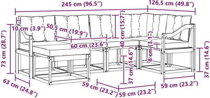 Immagine prodotto vidaXL Sofa Set
