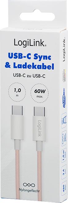 Produktbild LogiLink Prüfen (1 m, USB 2.0, 60 W)