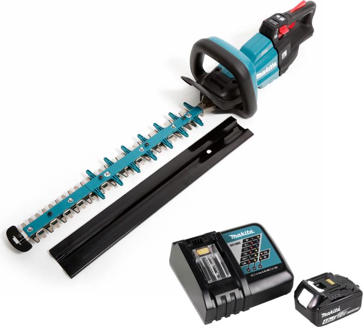 Produktbild Makita DUH 502 RM1 Akku Heckenschere 18V 50cm + 1x Akku 4,0 Ah + Ladegerät (Akkubetrieb)