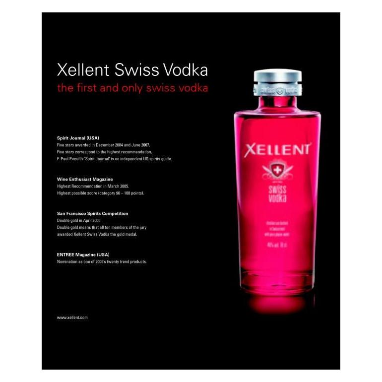 Xellent Swiss Vodka (1 x 70 cl) - buy at Galaxus - Galaxus