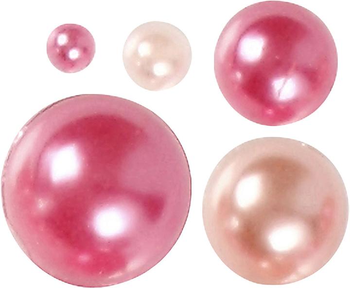 Produktbild Creativ Company Halve Plakparels Roze 2-8mm, 140st.