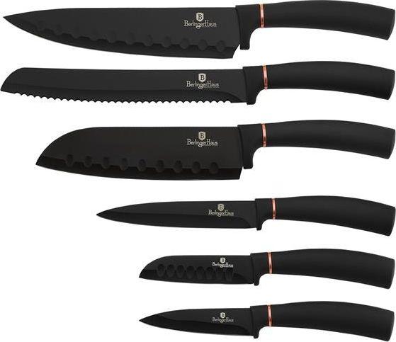Produktbild BerlingerHaus Knife set BH-2337 BLACK Rose (20 cm)