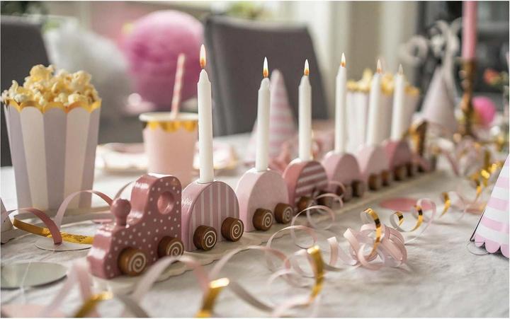 Actual product image Jabadabado Train with candles