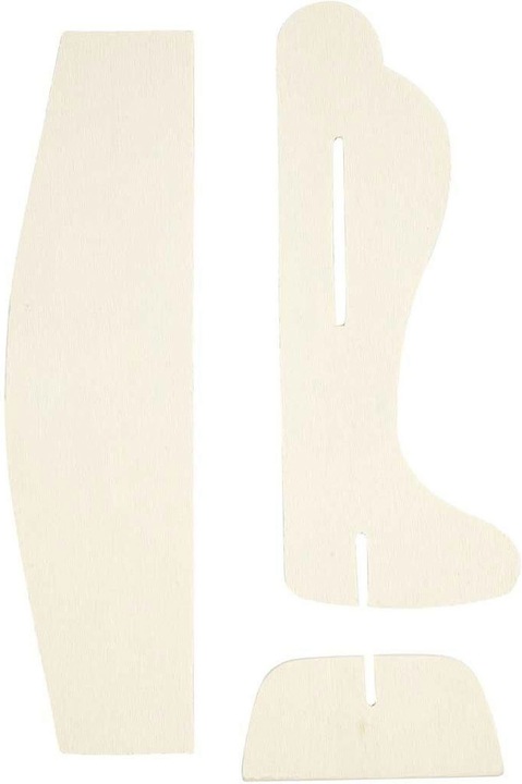 Actual product image Creativ Company Versier je Houten Vliegtuig, 20st.