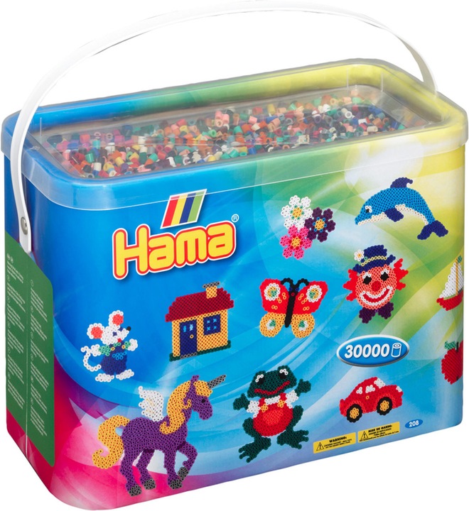 Produktbild Hama Perlen Strijkkralen in Emmer - Mix (067), 30.000st.