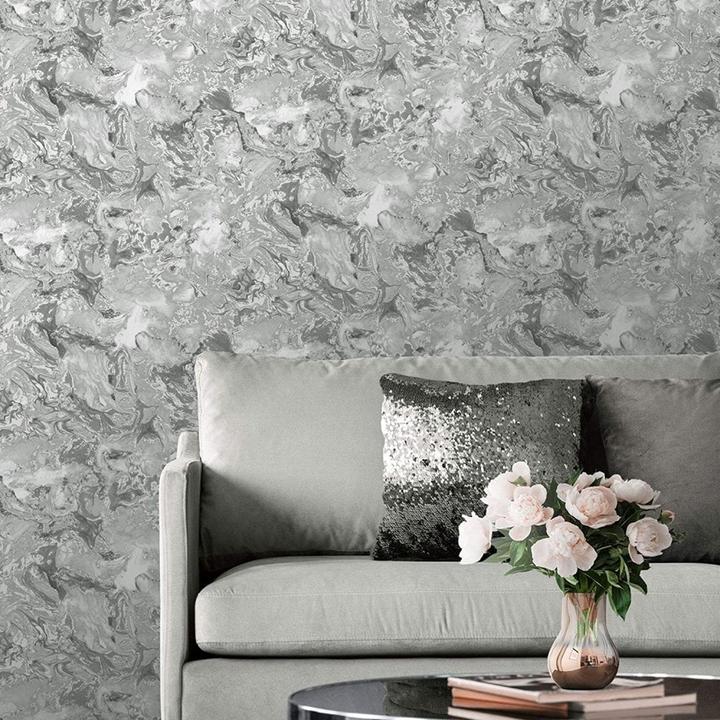 Actual product image Muriva Elixir Marble Wallpaper