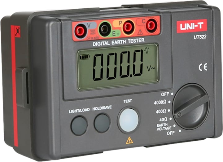 Actual product image Uni-T UT522 Digital earth tester Earth resistance tester (CAT III 600V)