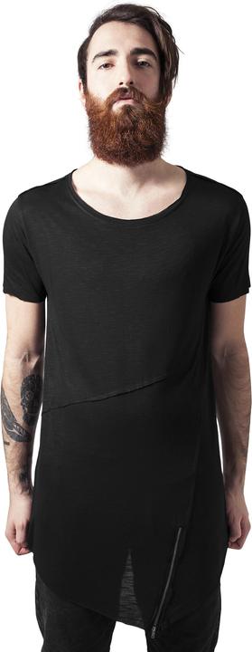 Image du produit Urban Classics Long Open Edge Front Zip Tee (XS)