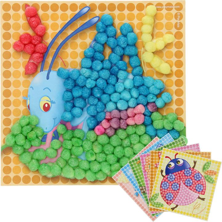 Actual product image PlayMais Mosaic Kaarten versieren Insecten