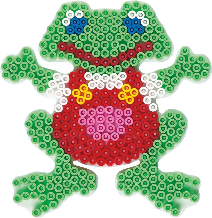 Actual product image Hama Perlen Character frog ironing service