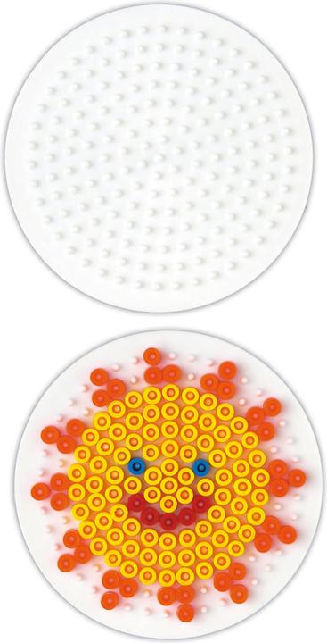 Hama - Perles - 8283 - Taille Maxi - Sachet Plaque Carré Avec Modèles