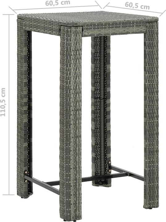 Produktbild vidaXL Garten-Bar-Set