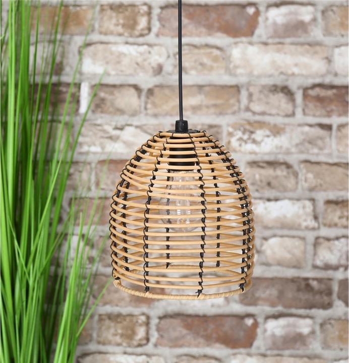Produktbild Cepewa LED Outdoor Lampe Hängelampe Rattan