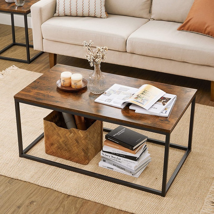 Image du produit Vasagle Table basse (100 x 55 x 45 cm)