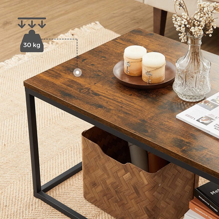 Image du produit Vasagle Table basse (100 x 55 x 45 cm)