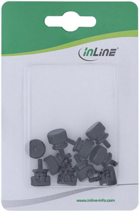 Actual product image Aquatuning Thumbscrews housing black bigpack (10 pieces)