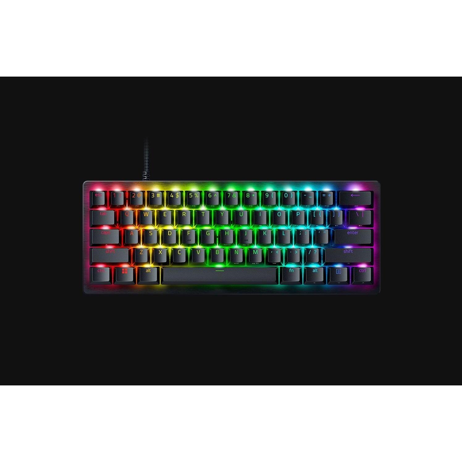 Razer Huntsman V3 Pro Mini (Deutschland, Kabelgebunden), Tastatur, Schwarz