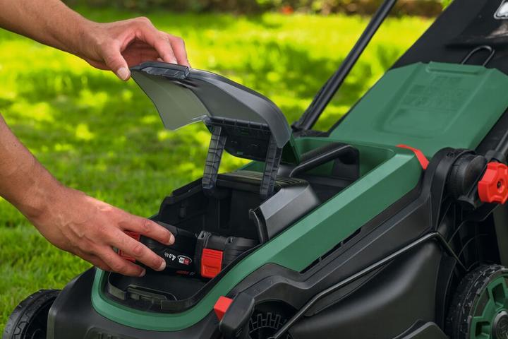 Actual product image Bosch Hausgeräte Rotak 18V2-38 Set (Rechargeable battery operated)