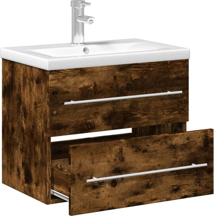 Actual product image vidaXL Vanity unit with built-in basin