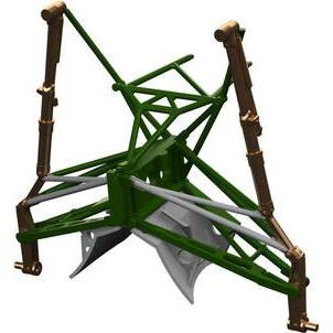 Eduard F4F undercarriage legs BRONZE