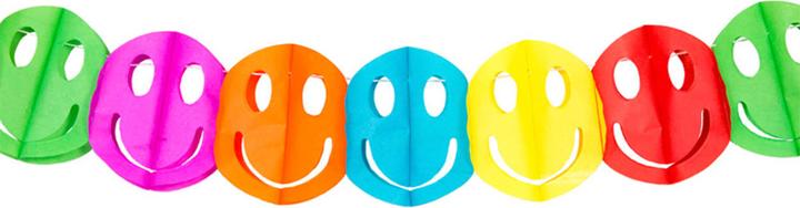 Actual product image Folat Paper Mini Sling Smile Face (1 pcs.)