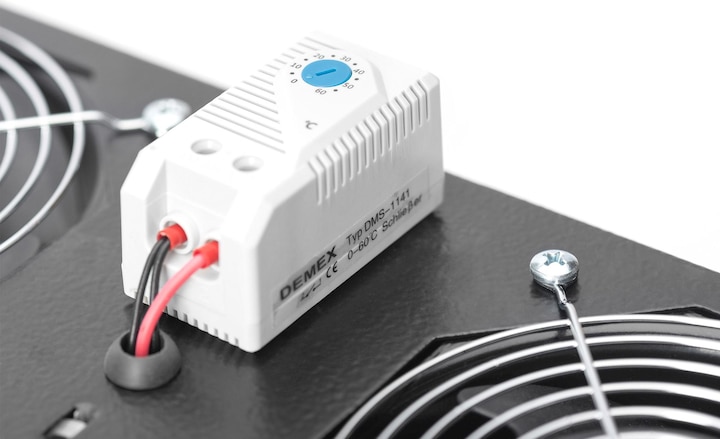 Actual product image Digitus roof-mounted fan unit for wall-mounted enclosures, SOHO wall-mounted enclosures and