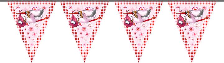Actual product image Folat Pink line flags (1 pcs.)
