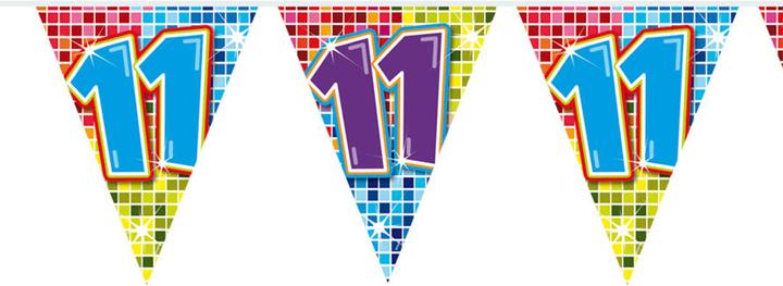 Folat Mini bunting blocks 11 years 3mtr. (1 pcs.)