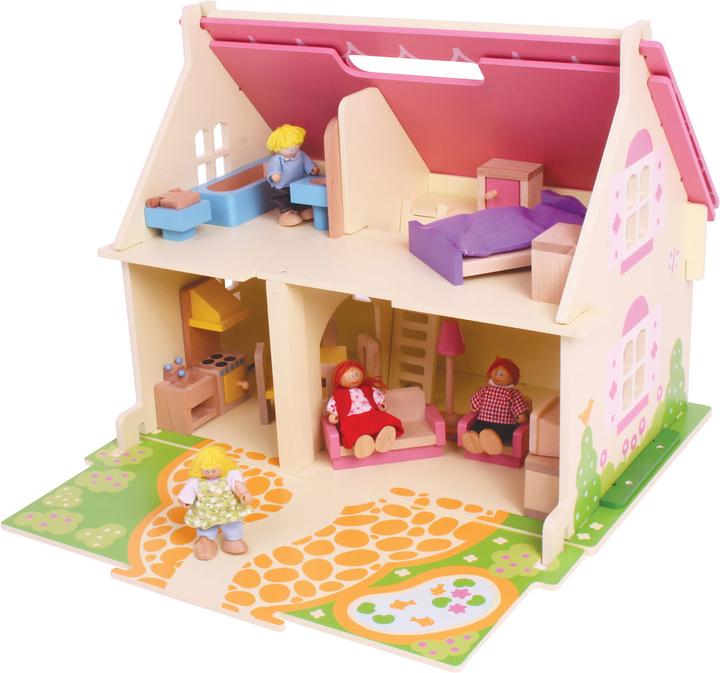Actual product image Bigjigs Wooden villa