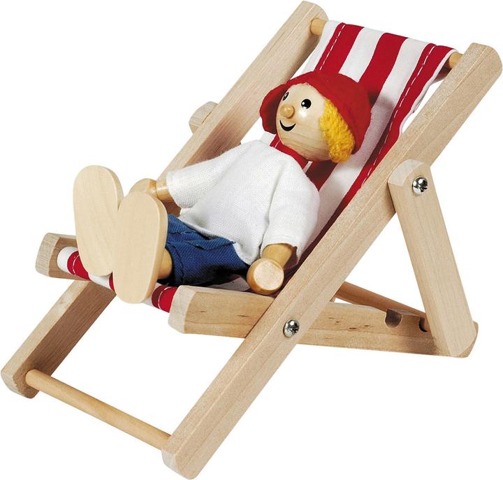 Produktbild Goki Liegestuhl Puppenhaus