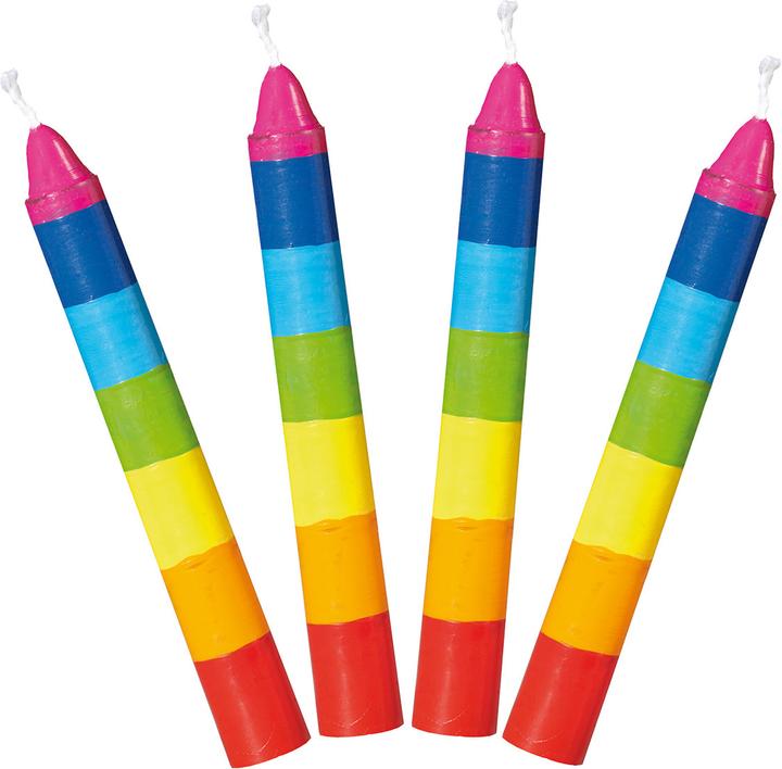 Actual product image Goki Rainbow candles