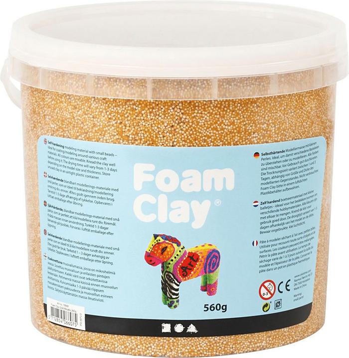 Produktbild Foam Clay Metallic Goud, 560gr.