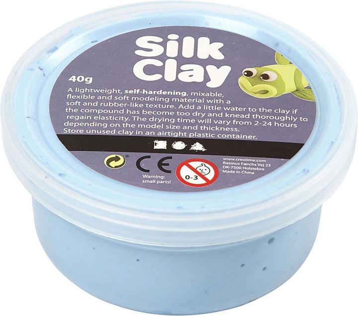 Image du produit Silk Clay Neon Blauw, 40gr.